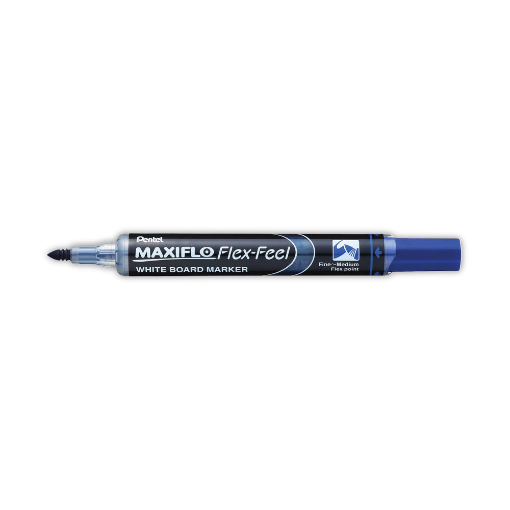 Pentel Assorted Maxiflo Whiteboard Markers (Pack of 4)