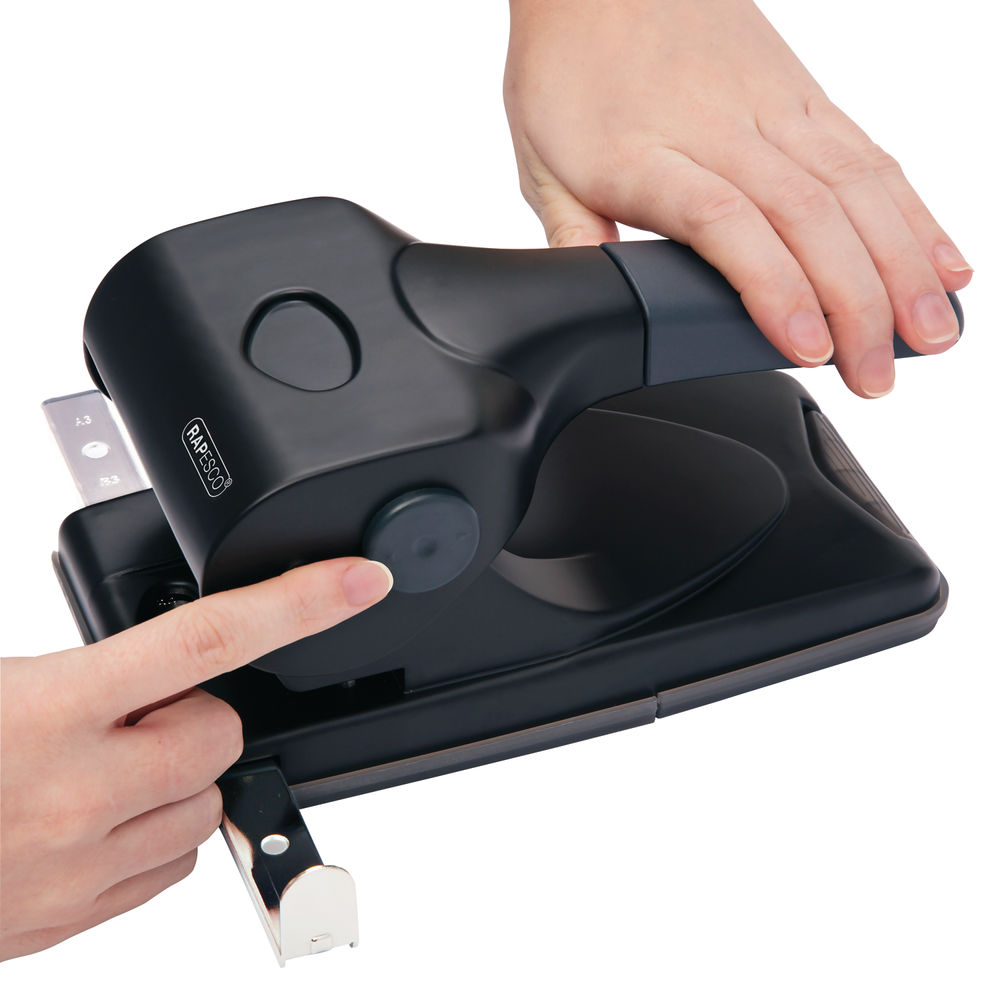 Rapesco ALU 65 Black Hole Puncher