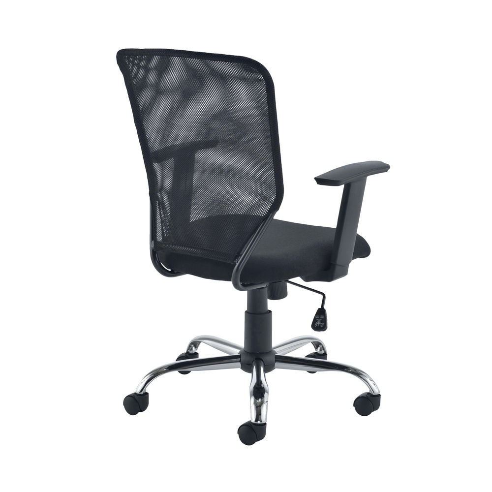 Jemini Black Low Back Operator Mesh Office Chair