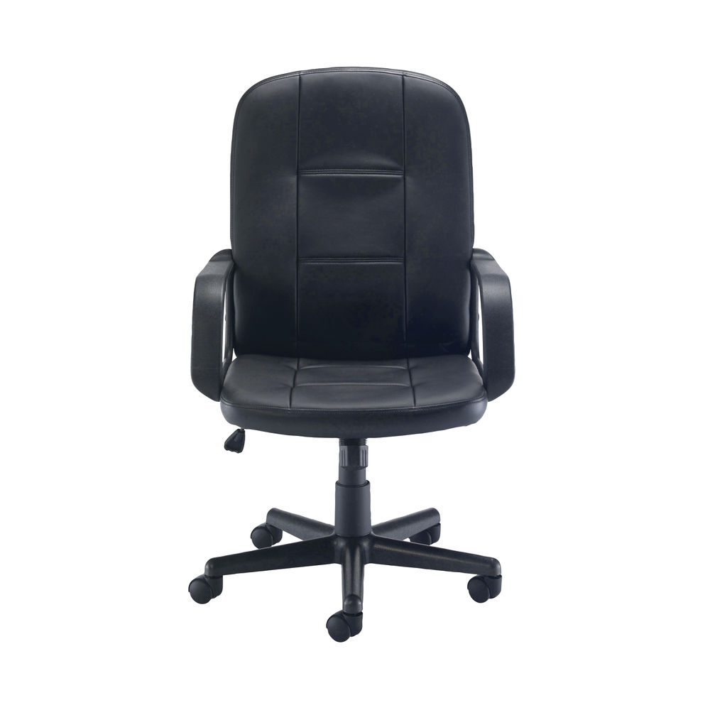 Jemini Jack 2 Black PU Executive Office Chair