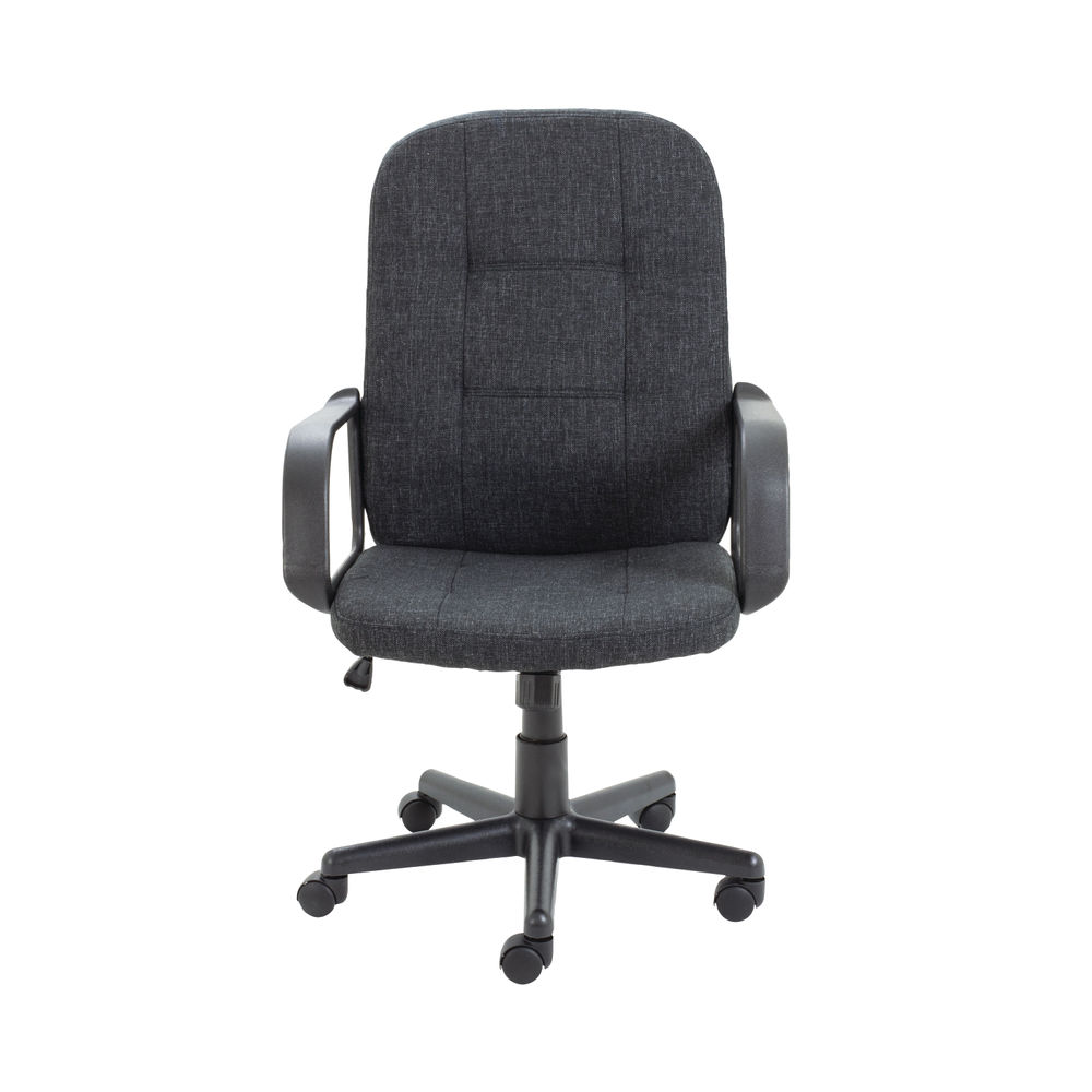 Jemini Jack 2 Charcoal Fabric Executive Office Chair