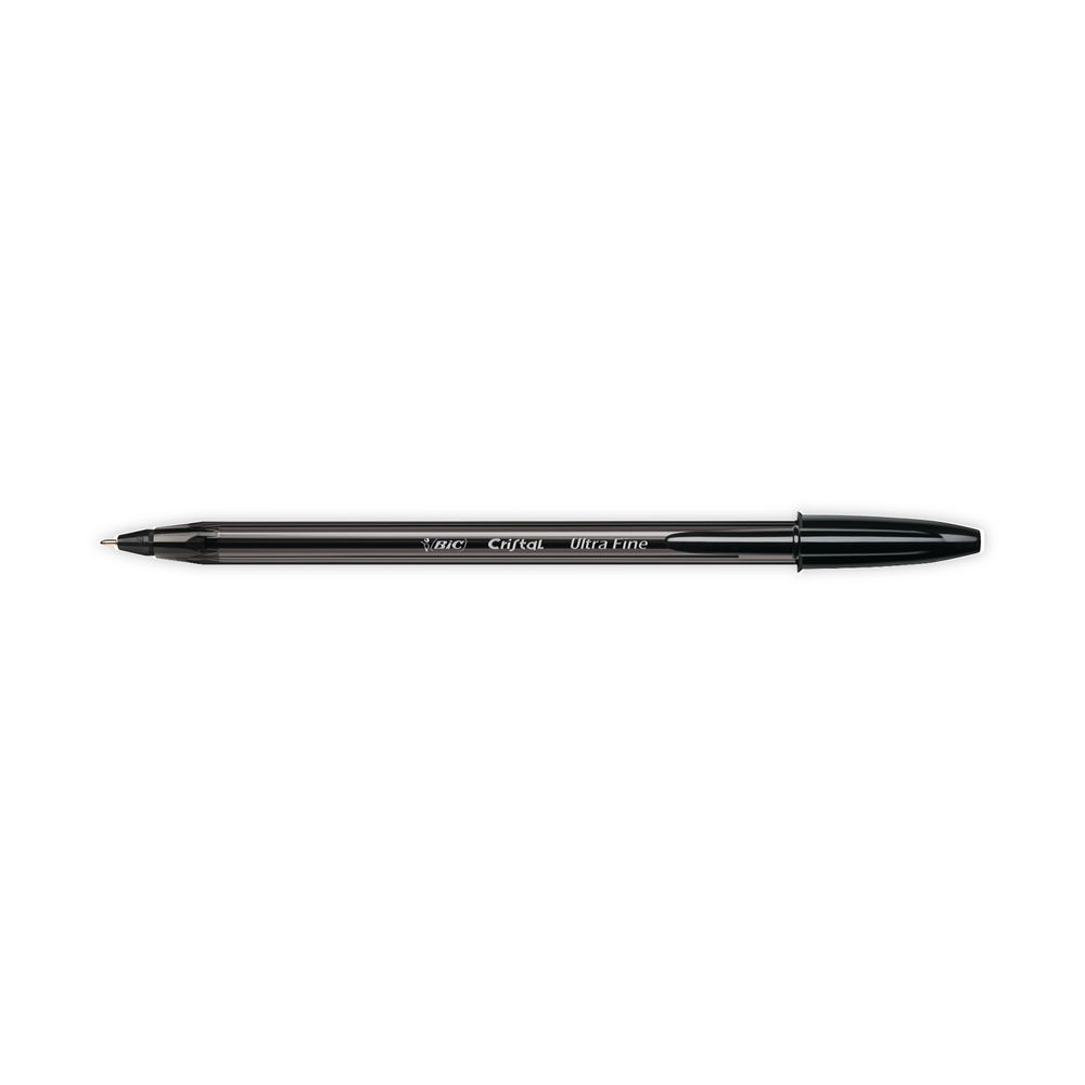 Bic Cristal Fine Ballpoint Pen Pack of 4 black