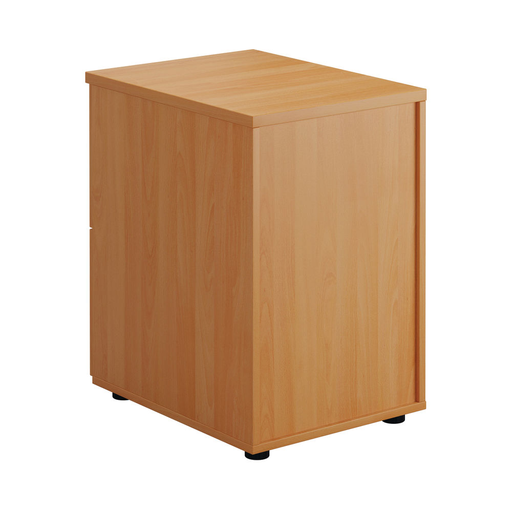 First H730mm Beech 2 Drawer Filing Cabinet