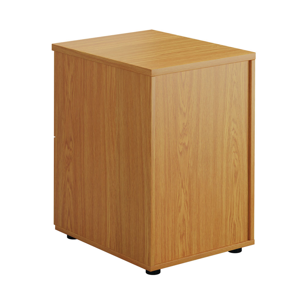 First H730mm Nova Oak 2 Drawer Filing Cabinet