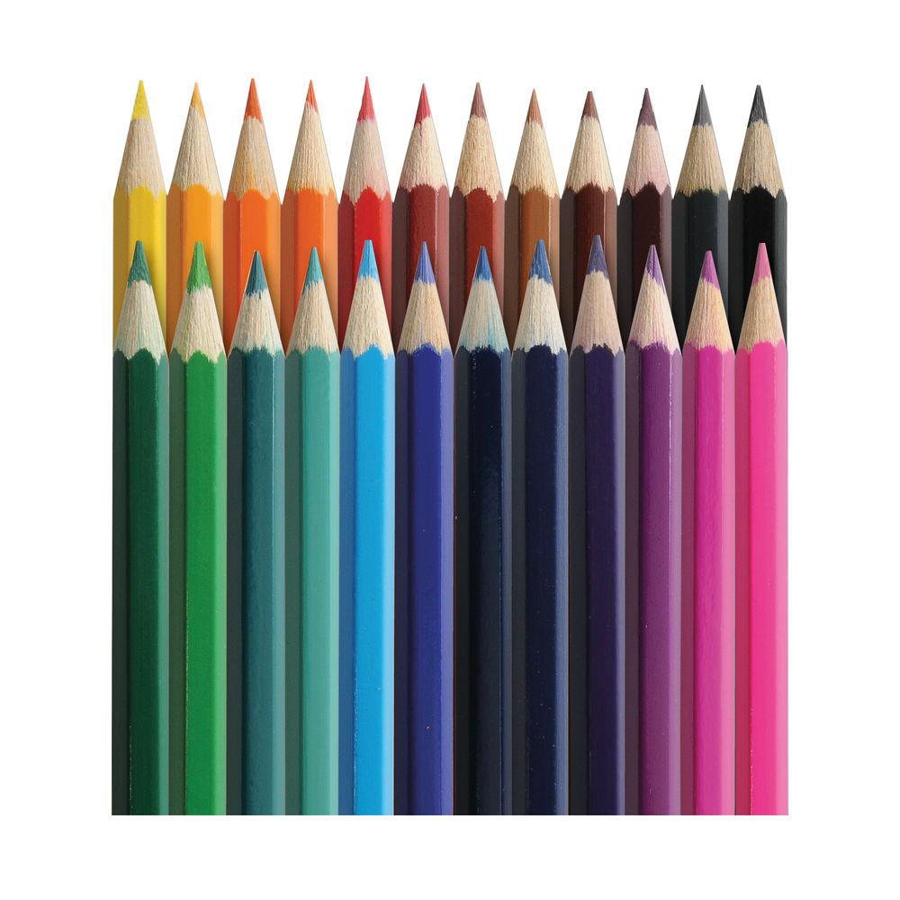 Classmaster Colouring Pencils Assorted (Pack of 24)