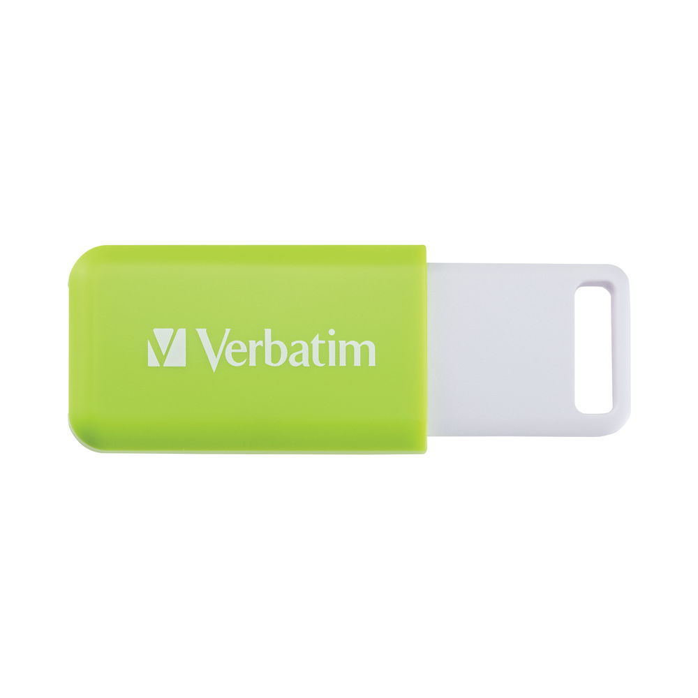 Verbatim Databar USB Drive USB 2.0 32GB Green