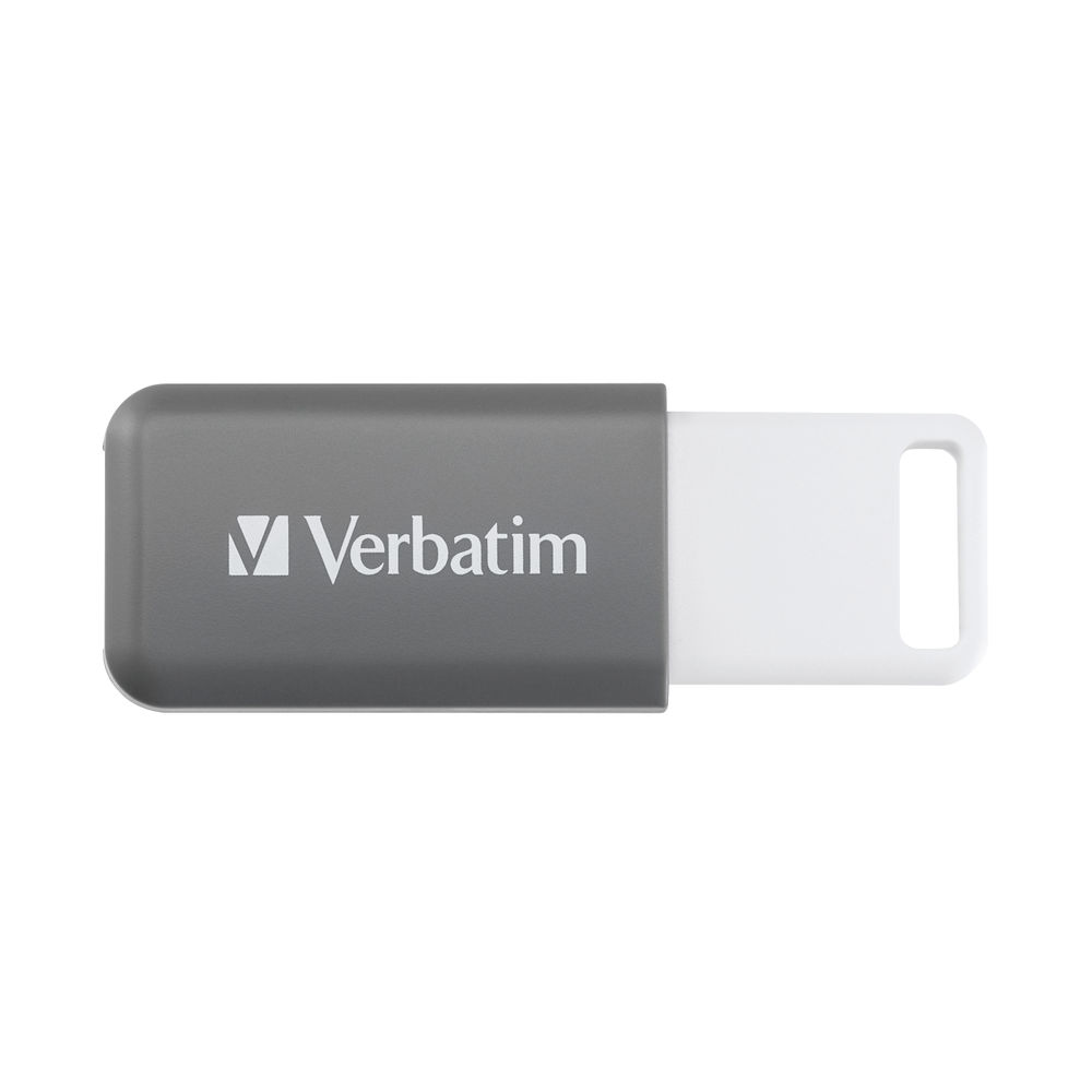 Verbatim Databar USB Drive USB 2.0 128GB Grey