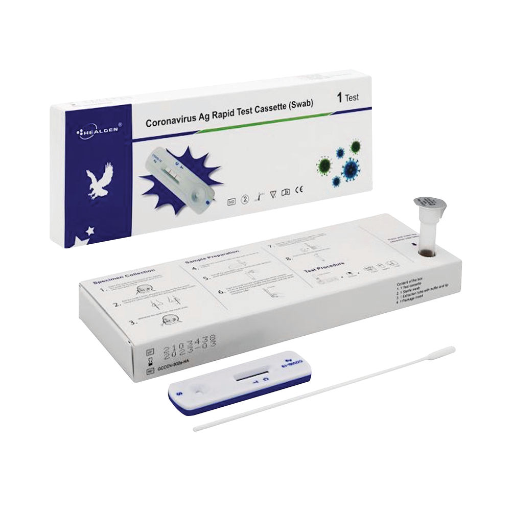 Healgen Lateral Flow Test Kit Single