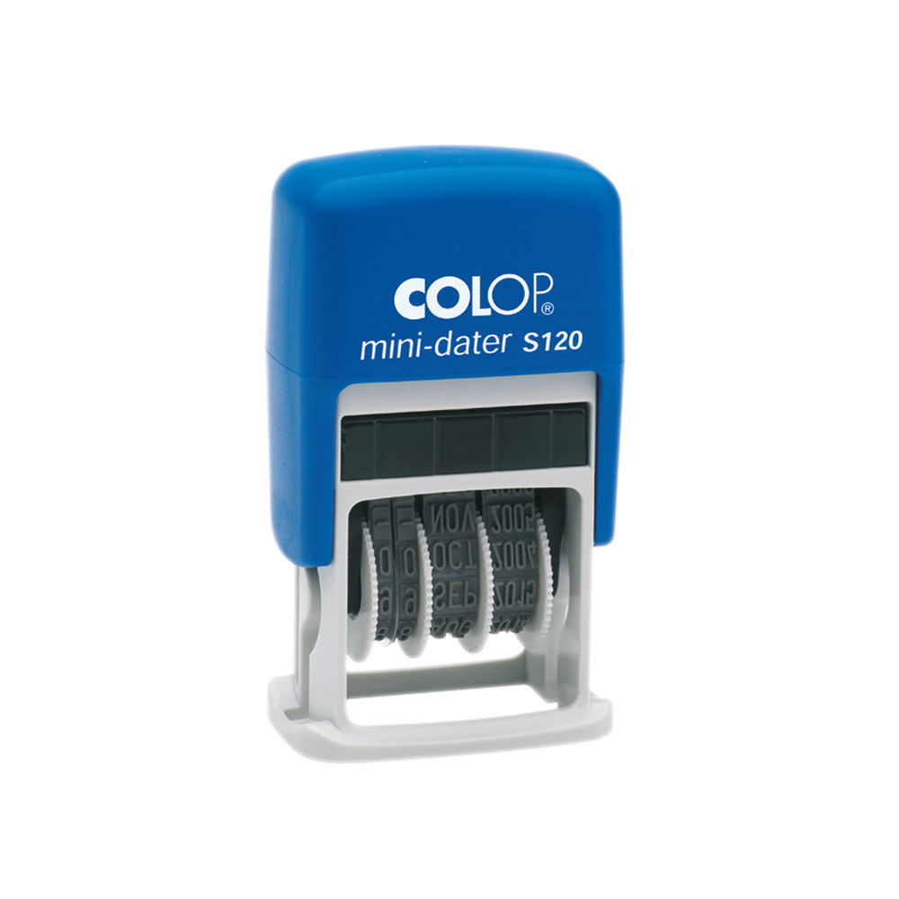 COLOP S120 Self Inking Mini Dater Stamp | EM37284