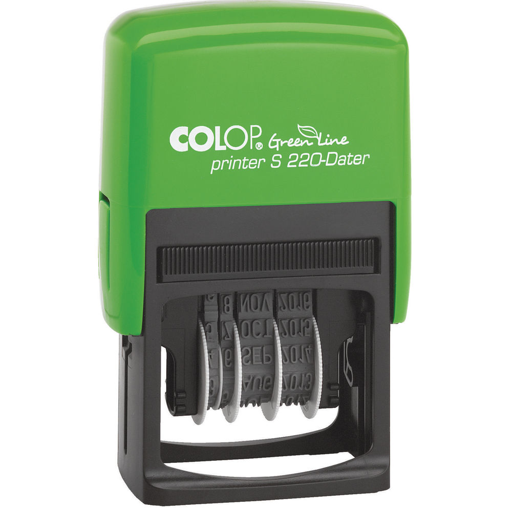 COLOP Green Line S220 Self-Inking Date Stamp - OFS220