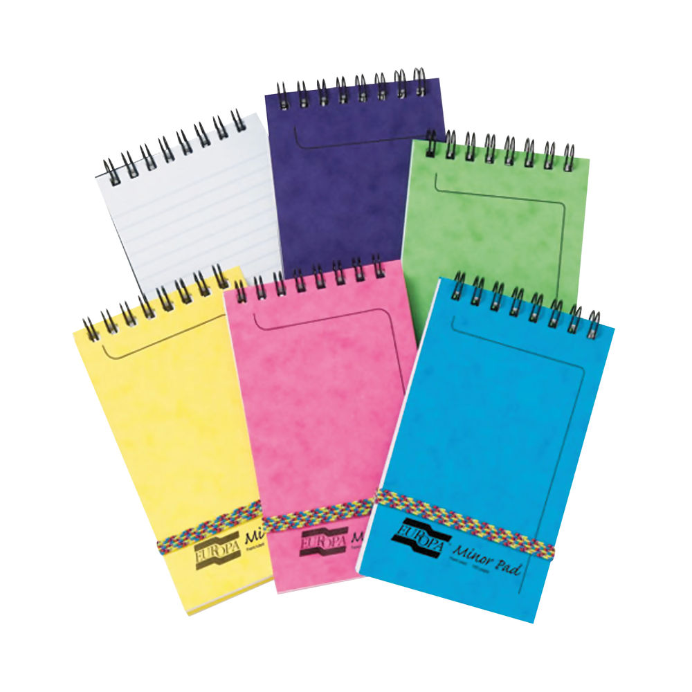 Clairefontaine Europa Minor Notemaker 127x76mm Assorted C (Pack of 20) 3151