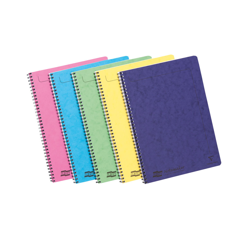 Clairefontaine Europa Notemaker A4 Assortment C (Pack of 10) 3154