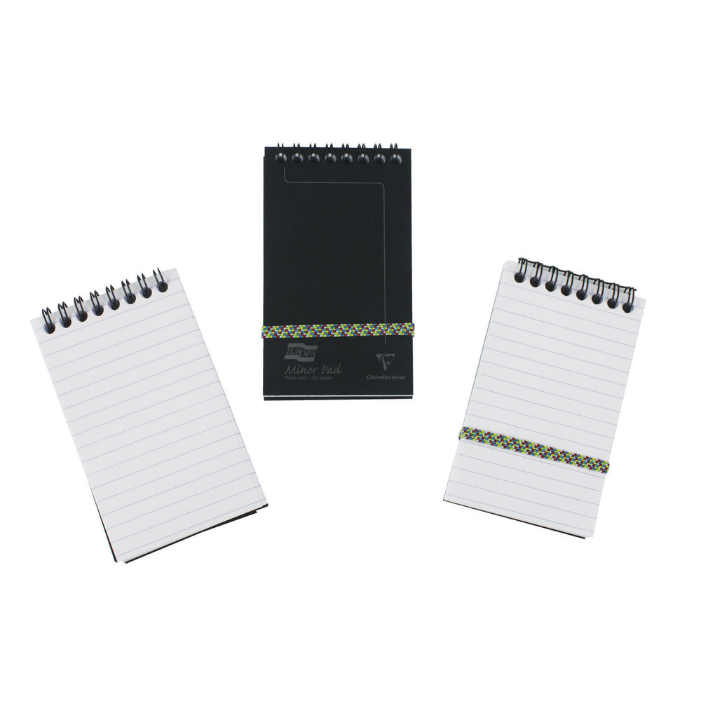 Europa Minor Notemaker 127x76mm Black (Pack of 10) 3012