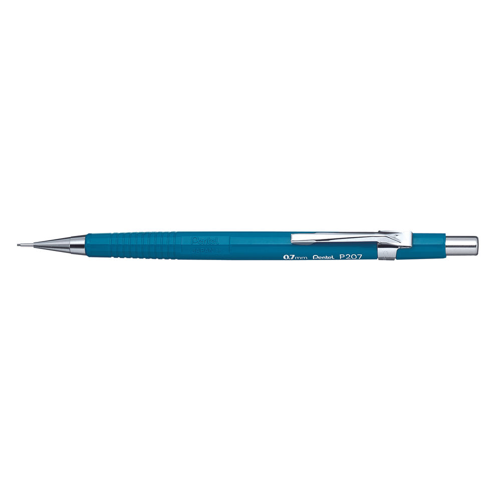 Pentel Blue Barrel P200 Automatic Pencil