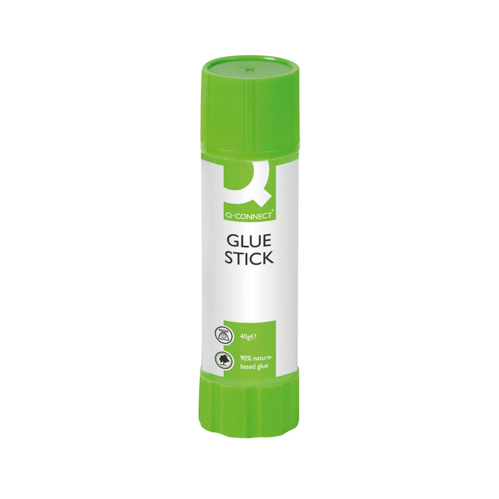 Q-Connect 40g Glue Sticks, Pack of 10 - KF10506Q