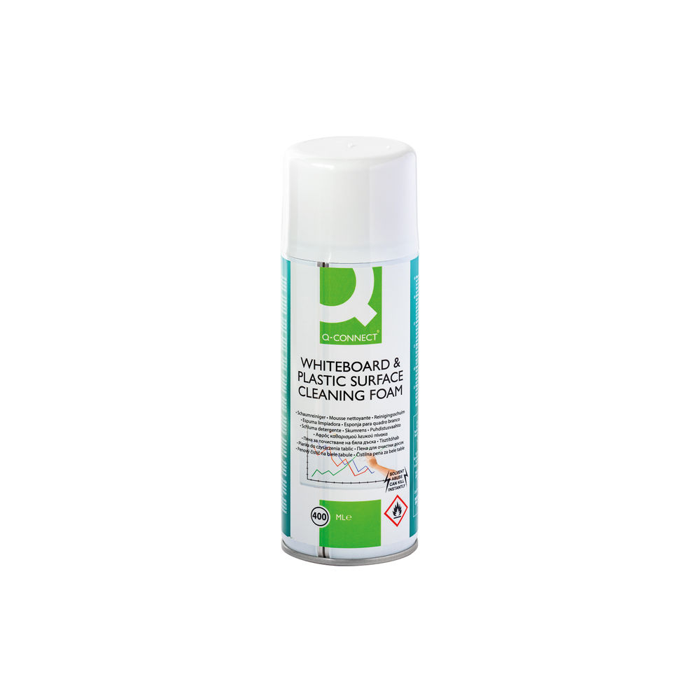 Q-Connect Whiteboard Surface Foam Cleaner (Not to be used on Screens) KF04504