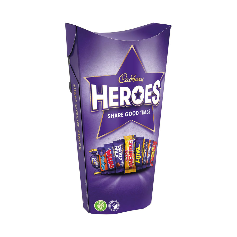 Cadburys Heroes Chocolates Carton 290g Each