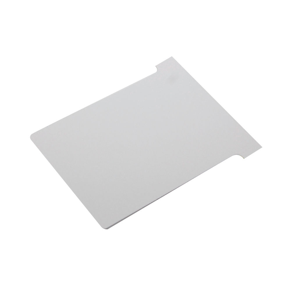 Nobo T Card Size 2 48 X 85mm White Pack Of 100 2002002
