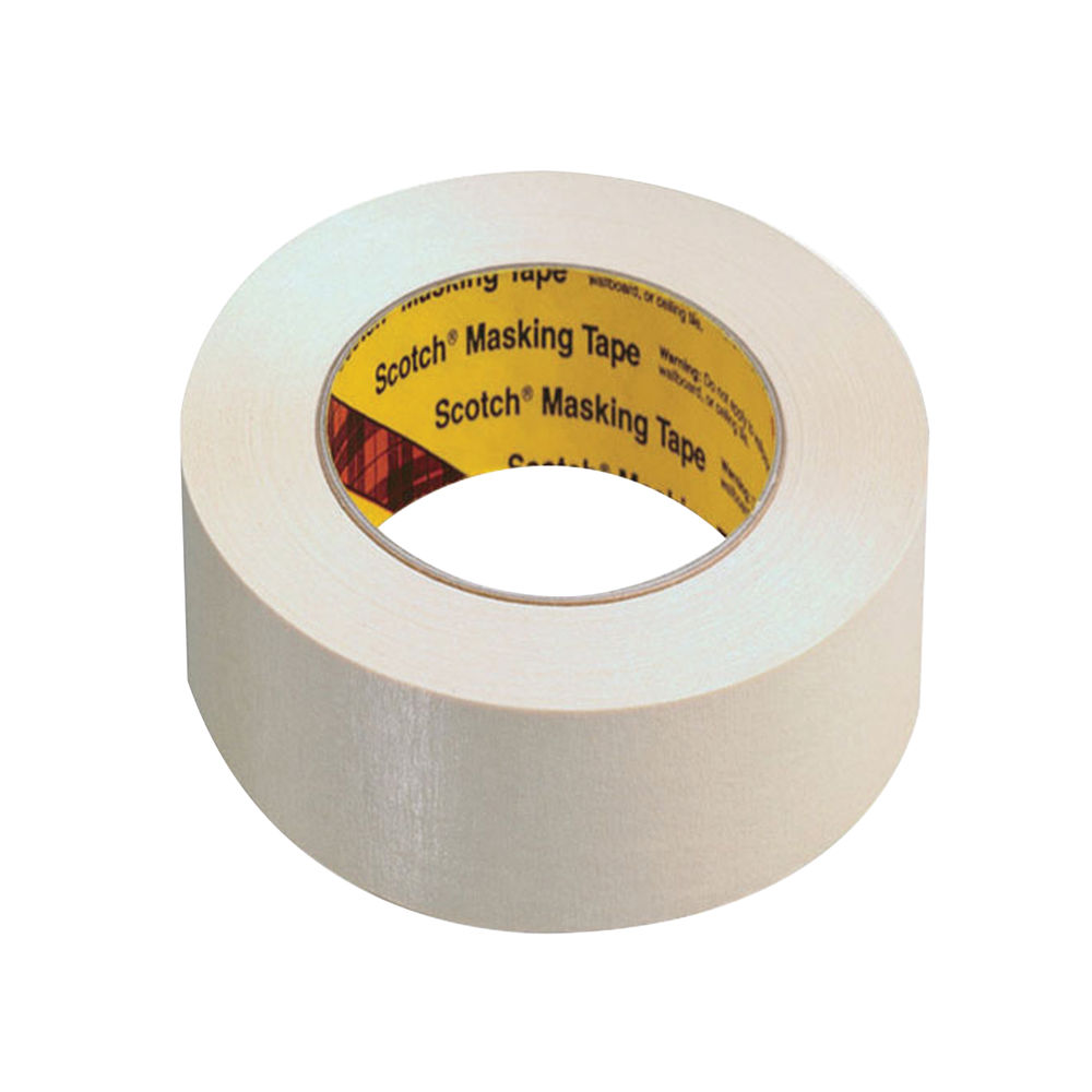 Scotch Masking Tape, 50mm x 50m - Pack of 6 - 201E48I