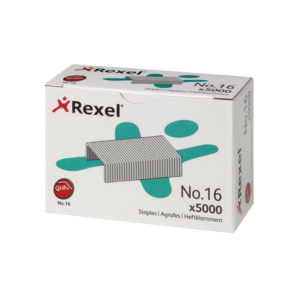 Rexel Choices No 16 Staples 6mm (Pack of 5000) 6010