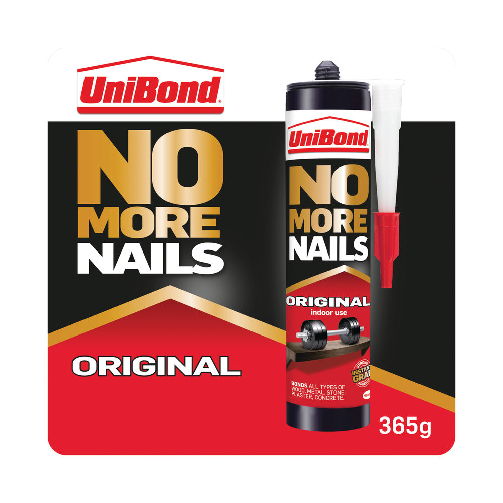 Unibond No More Nails Original Grab Adhesive Cartridge 365g 2729914