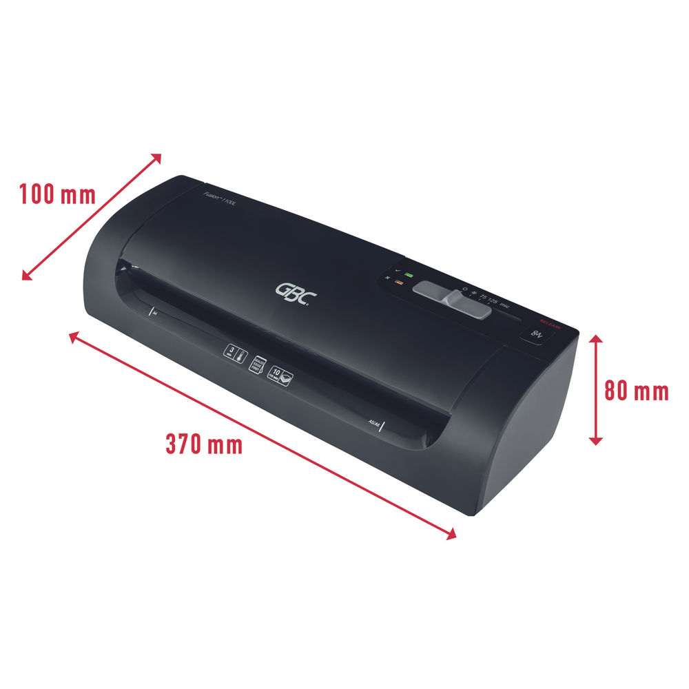 GBC Fusion A4 Black 1100L Laminator