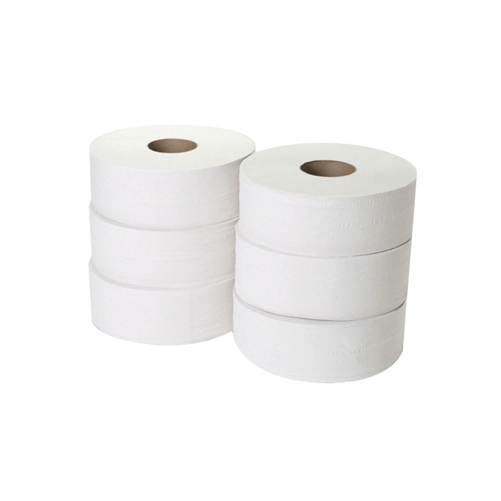 2-Ply Jumbo 300m Toilet Roll (Pack of 6) - J26300DS