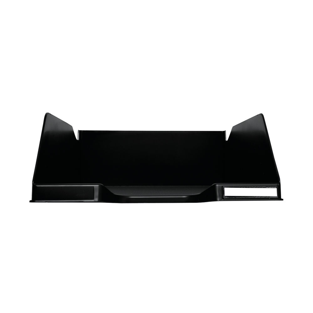 Exacompta Letter Tray Maxi-Combo Ecoblack Black (Pack of 4)