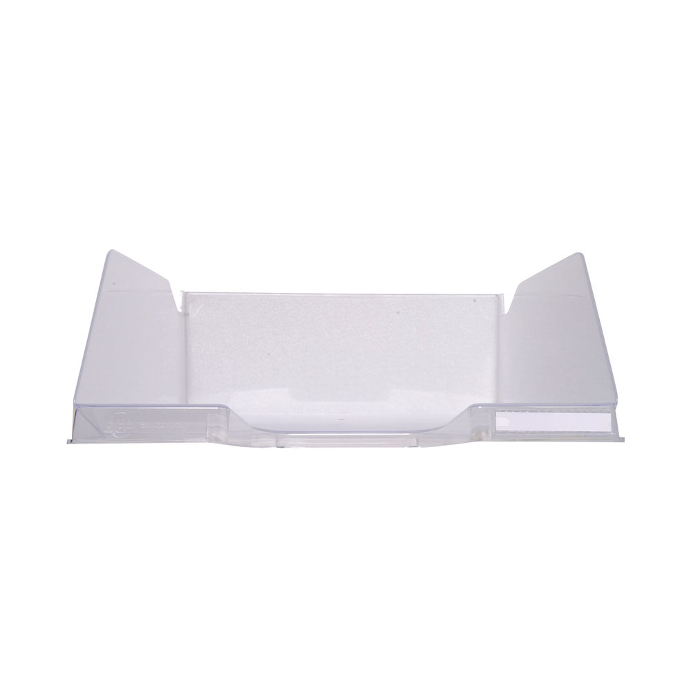 Exacompta Letter Tray Combo Maxi Office Clear (Pack of 4)