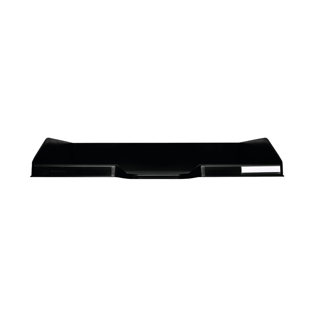 Exacompta Letter Tray Combo Landscape ECOBlack Black (Pack of 4)