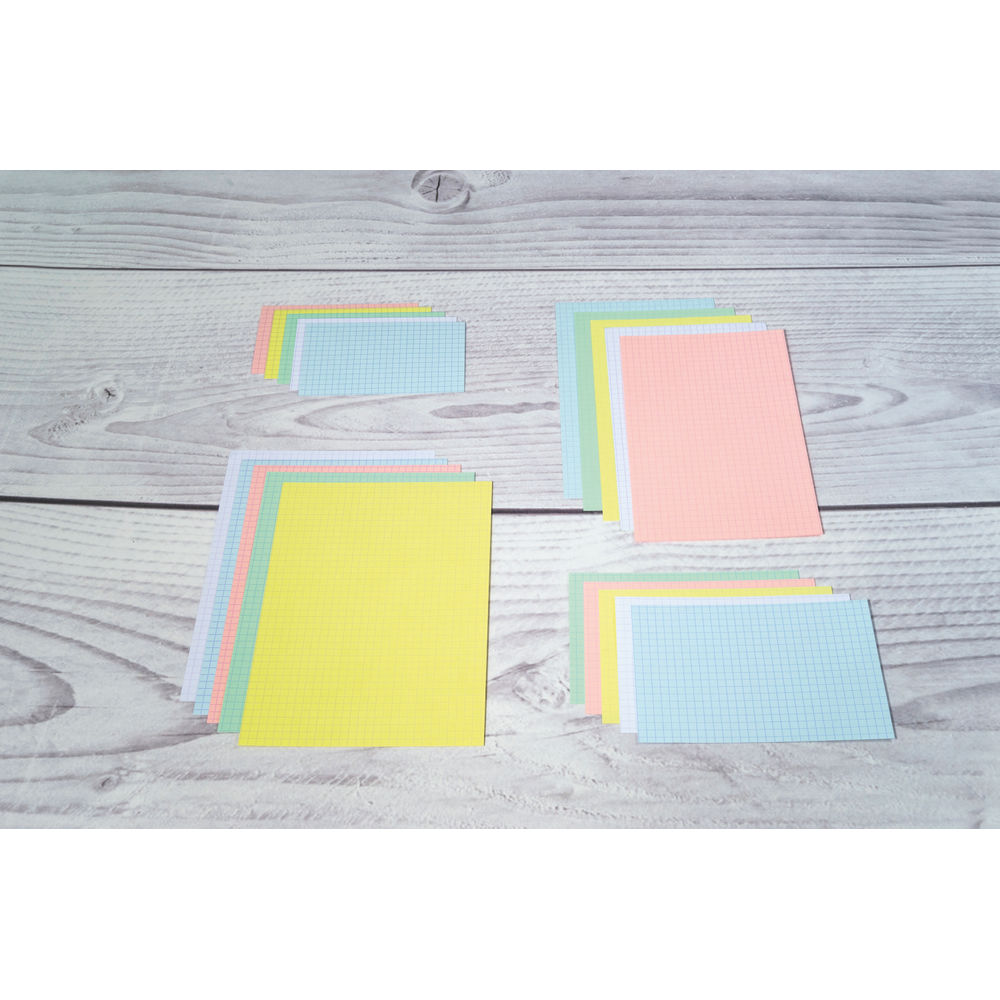 Exacompta Record Card 105x148mm Square White x20 (Pack of 2000)