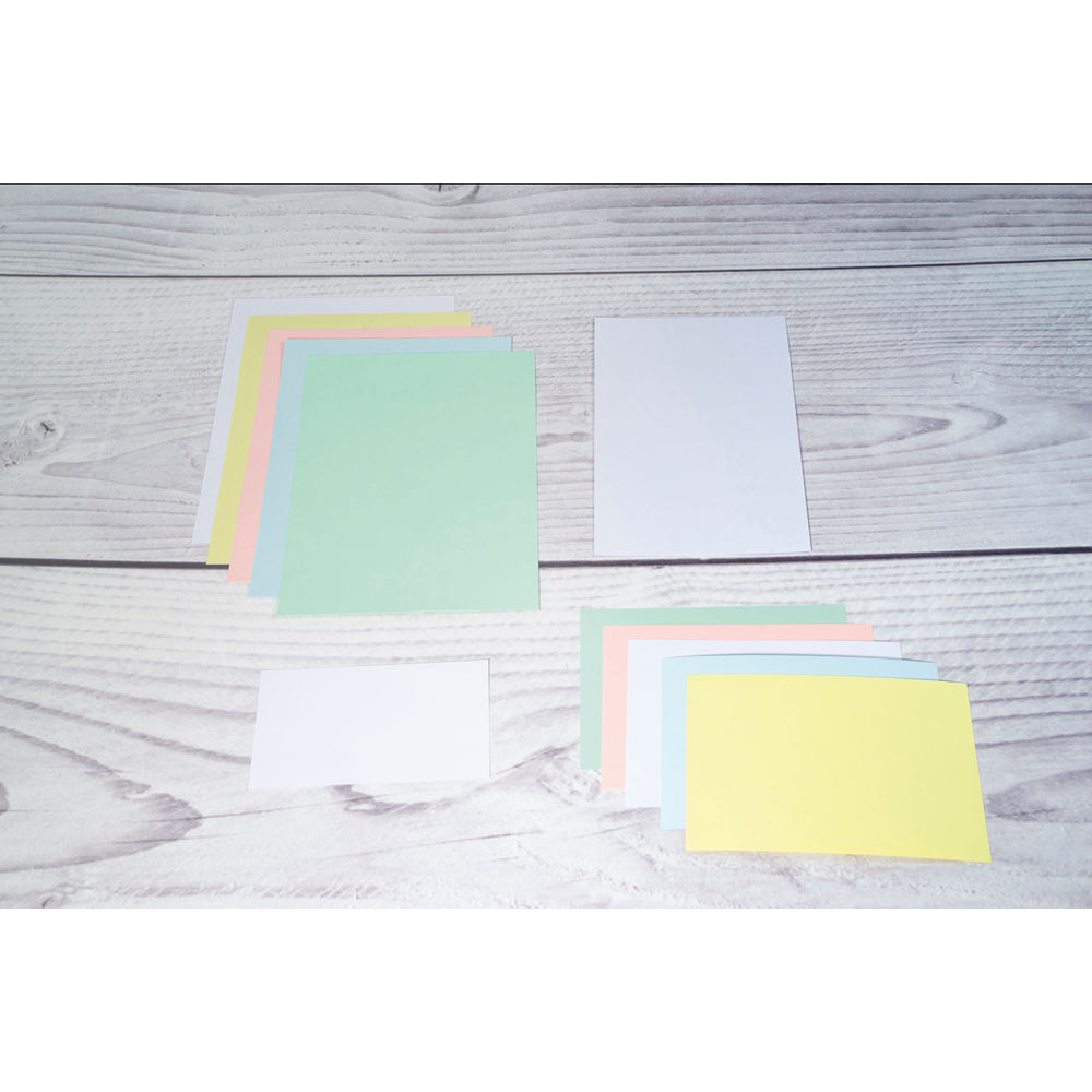 Exacompta Record Card 210x297mm Plain Yellow x10 (Pack of 1000)