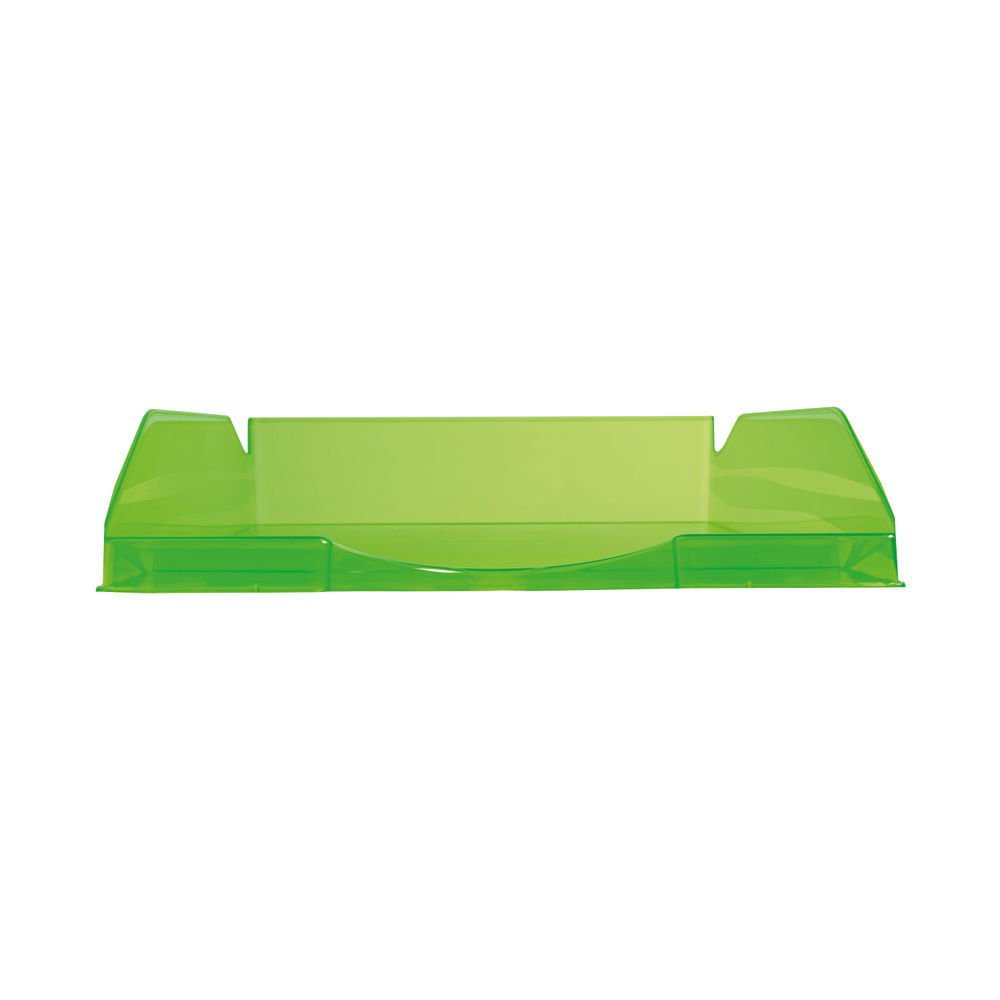 Exacompta Ecotray Letter Tray Linicolor Apple Green (Pack of 10)