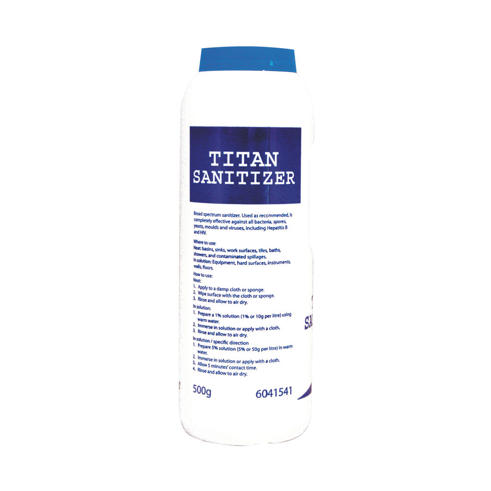 Titan Sanitiser Detergent Powder 500g 100884197