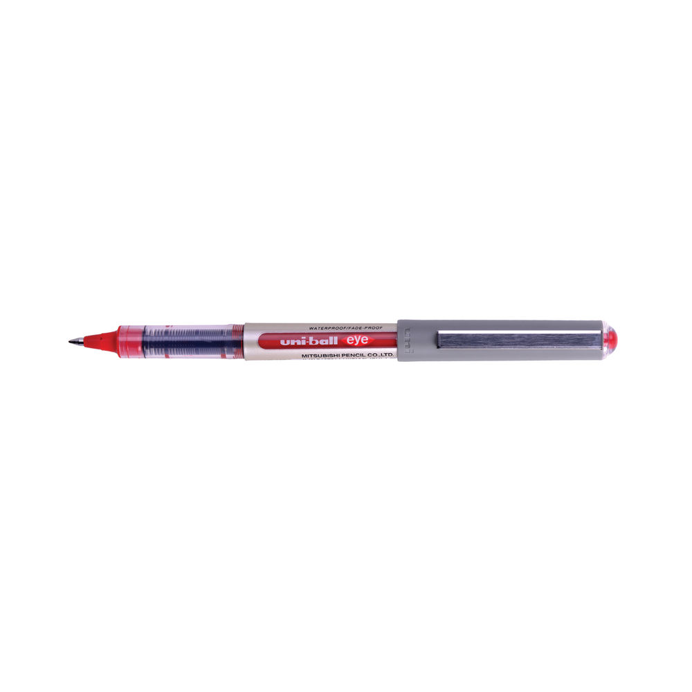 uni-ball Eye Fine Rollerball Red Pens, Pack of 12 - 162461000
