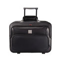 Monolith Deluxe Nylon Wheeled Laptop Case Black 2372