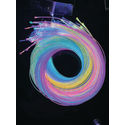 Coloured 150 Fibre Optic Tails 1.5m COL150