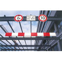 Traffic-Line Height Restriction Bar 3000mm Red/Wht FS606341