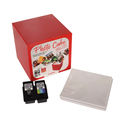 Canon Photo Cube PG-540/CL-541 K/CMY Ink/PP-201 5x5 in Photo Paper Plus Glossy II 5225B012