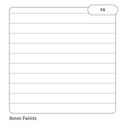 Rhino Shorthand Notebook 8mm Lined 160 Pages 200x127mm (Pack of 120) RSN8-8 CTN