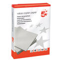 5 Star A4 Copier Paper 80gsm White Ream-Wrapped (Pack of 2500) 397921