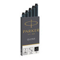 Parker Quink Permanent Ink Cartridge 12x5 Black  (Pack of 60) S0881570