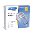 Rapesco 923/17mm Staples Galvanised Finish (Pack of 1000) 1240