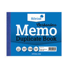 Silvine Carbonless Memo Duplicate Book, 100 Pages (Pack of 12) - 703T