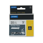 Dymo 18489 Rhino 19mm x 3.5m Black on White Label Tape - S0718120