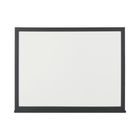 Bi-Office Black Frame Drywipe Board 600x450mm MB0400169