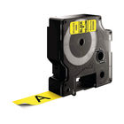 Dymo D1 Standard Label Tape Black on Yellow - S0720880