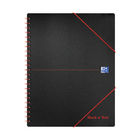 Black n' Red Wirebound Polypropylene Meeting Book 160 Pages A4+ (Pack of 5) 100104323