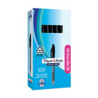 PaperMate Black FlexGrip Retractable Gel Pens (Pack of 12) - 2108217