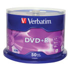Verbatim 4.7GB 16x Speed DVD+R Spindle, Pack of 50 | 43550